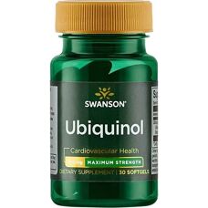Swanson Ubiquinol 200 MG - CoQ10 Supplement for Heart & Energy