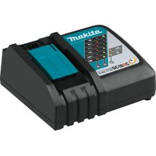 Makita DC18RC 18V Li-Ion Battery Charger - Fast Charging - Black