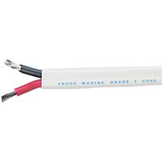 Ancor Duplex Flat Cable - Marine Grade 76.2 M White
