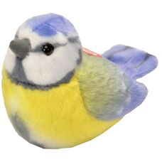 Wild Republic Blauwe Tit met Vogelgeluiden Knuffel