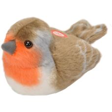 Wild Republic Robin mit Vogelrufen Plüschspielzeug - 16cm
