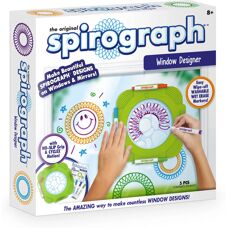 Boti Spirograaf Window Designer - Mehrfarben - Zeichenset