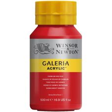 Winsor & Newton Galeria Acrylfarbe - 500ml Flaschen - Rot