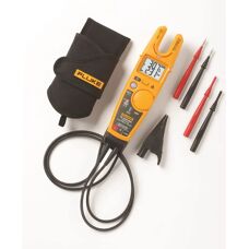 Fluke T6-1000 PRO Digital TRUE-RMS Spændings- og Strømtester - Doorbel- og FieldSense-teknologi - AC/DC 1000V & AC 200A - Inkl. Holster