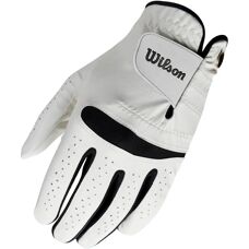 Wilson Feel Plus herre golfhanske - Hvit - Sportsutstyr