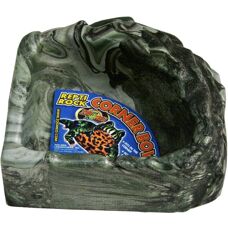 Zoo Med Repti Rock Corner Bowl - Reptile Food & Water Dish
