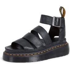 Dr. Martens Clarissa II Quad cuir nappa noir - Publicité