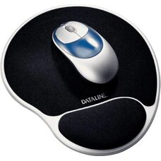 Tappetino per mouse Esselte 67038 - Gel, Nero, Antiscivolo
