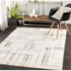 Surya Alexia geometrisk industriell matta - 152x213 cm