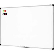 Amazon Basics Magnetic Whiteboard with Accessories - 120x90cm
