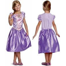 Disney Prinsessa Rapunzel Kostym - Barnstorlek 3-8 år