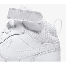 Nike Court Borough Mid 2 (CD7783) - blanc/blanc/blanc