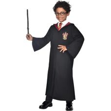 Amscan Barn Harry Potter Kostym - Svart, 12-14 År