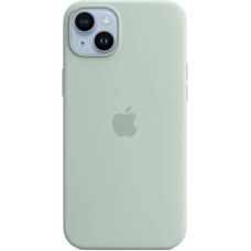 Coque en silicone Apple avec MagSafe (iPhone 14 Plus) - Succulent
