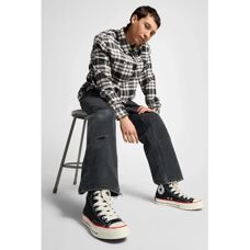 Converse Baskets Noires en Textile Montantes - Baskets - Publicité