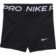 Nike Pro Girls Shorts - Black/White - M - Training Shorts
