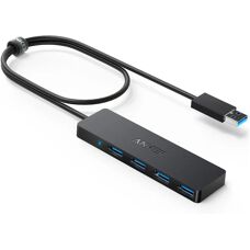 Anker A7516016 Ultra Slim USB 3.0 Hub - 4 Ports - Schwarz