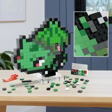 Gioco di costruzione Pixel Art Mega Bulbasaur - Pokémon