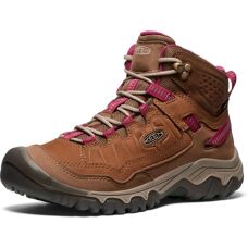 KEEN TARGHEE IV MID WP W BISON/BEAUJOLAIS - Trekking Shoes