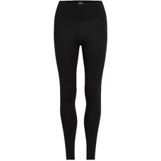 Icebreaker, Donna, Leggings Tech Alta Vita Merino 260, Nero