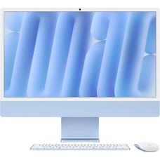 Apple - iMac 24 M4 - Modrá - 256GB SSD - All-in-One Desktop