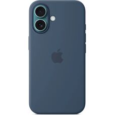 Σιλικόνη θήκη Apple με MagSafe (iPhone 16) - Denim
