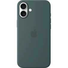 Coque en silicone Apple avec MagSafe (iPhone 16 Plus) - Vert Lac - Publicité
