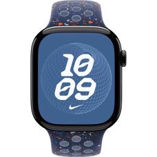 Apple Nike Sportarmband Blau Aluminium - Uhrenarmband