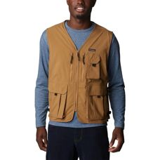 Chaleco utilitario Columbia Silver Ridge - Para exteriores para hombres Marrón