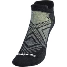 Chaussettes de course SmartWool Run Zero Cushion Low Ankle - Noir - Homme - Publicité