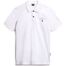 Napapijri Elbas Polo T-Shirt Hvid L - Polo T-shirt