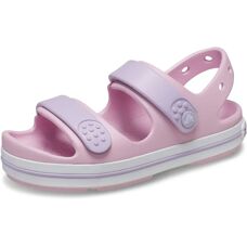 Crocs 209423-84I Dziecięce sandały Crocband Cruiser - Lawenda/Fioletowy - Rozmiar UK 6
