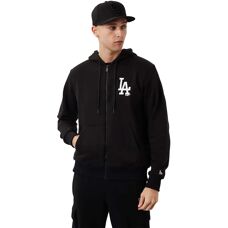 New Era Schwarze Los Angeles Dodgers Zip Hoodie - Hoodies