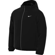 Nike M Veste à Capuche Dri-FIT - Course, Entraînement, Yoga - Noir/Argent - Publicité