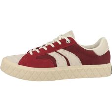 Palladium Palla Ace Lo Rood Leren Sneakers - Sneakers