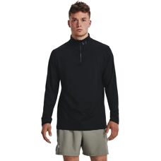 Under Armour Q Under Armour lifier Run ½ Zip Noir - Haut Sportif - Publicité
