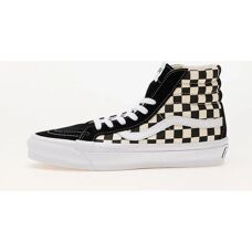Vans Sk8-Hi Reissue 38 LX Checkerboard Fekete/Fehér - Cipők