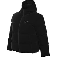 Nike Black Therma-FIT Hooded Puffer Jacket Women