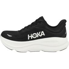 HOKA Heren Bondi 9 Hardloopschoenen - Zwart/Wit