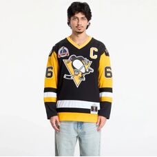 Mitchell & Ness Mario Lemieux 1991 Tricou NHL Negru - Jersey