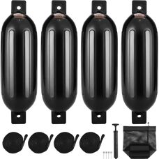 MOPHORN Vevor - Bootstoßfänger-Set 14x50.8cm - Impact-Resistant PVC