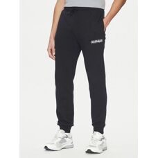 Napapijri Gori Black Cotton Sweatpants - Sweatpants