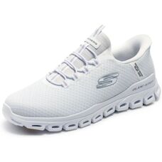 Skechers Glide-Step Weiße Slip-On Sneaker - Sneaker