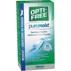 Solution pour lentilles PureMoist d'Alcon - Solution multifonction pour lentilles - Publicité