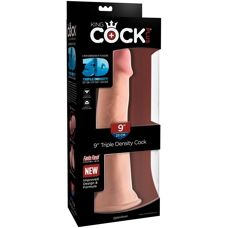 King Cock Realistischer Triple Density Dildo - Dildo