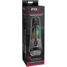 Pipedream PDX Plus Elite Viewtube Max Masturbator - Svart