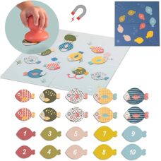 TAF TOYS Magnetisches Angelspeil - Mehrstufiges Lernspiel