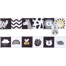 Taf Toys Baby Activity Book - Black & White Savannah