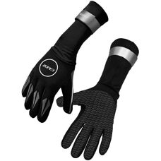 Zone3 Neopren Schwimmhandschuhe - Groß Schwarz/Grau