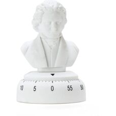 Kikkerland Beethoven Kuchenny Timer - 13,0 x 6,7 x 13,0 cm